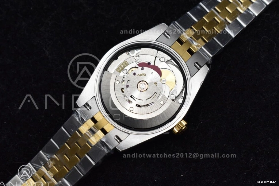 DateJust Steel 542 President Ladies Diamond 31 GSF Dial Bracelet Colorful 316L YG 278271 On MOP 0708